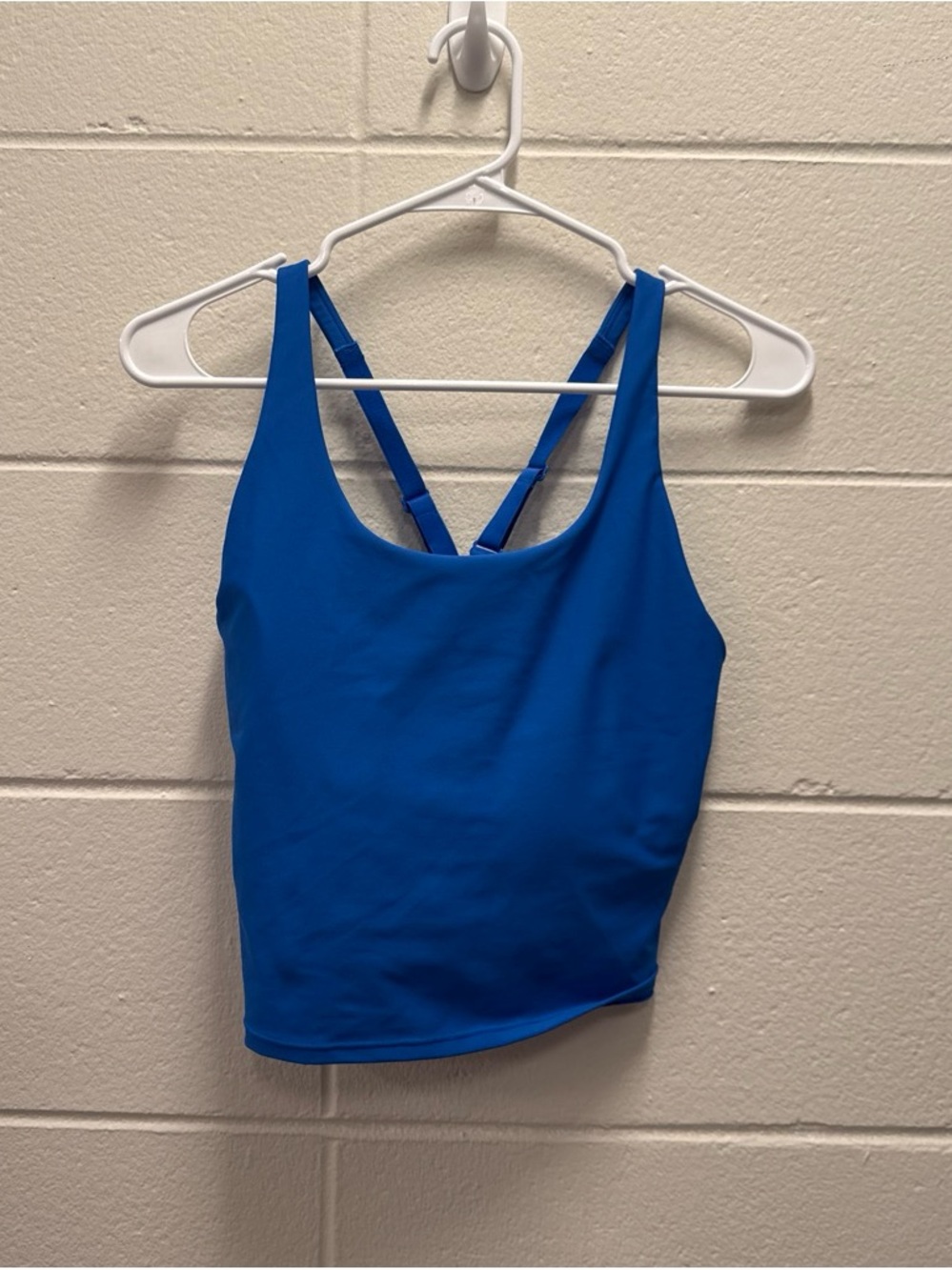 Old Navy Bright Blue Crossback Tank Top